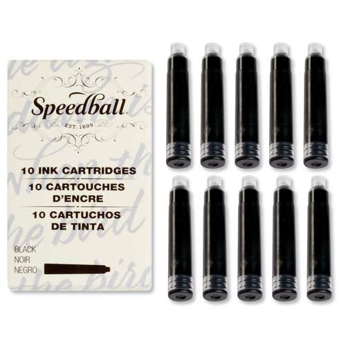 Speedball® Kalligrafie-Nachfüllpatronen 10er-Sets