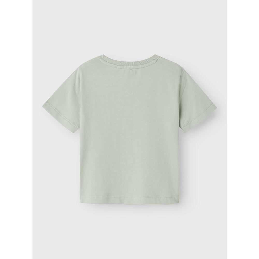 Køb Name It Aqua Gray Hasse Regular T-Shirt