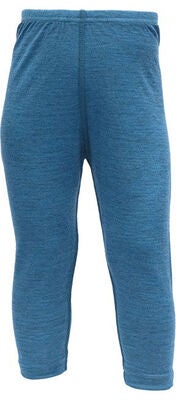 Devold Breeze Baby Lang Underbukser, Blue Melange
