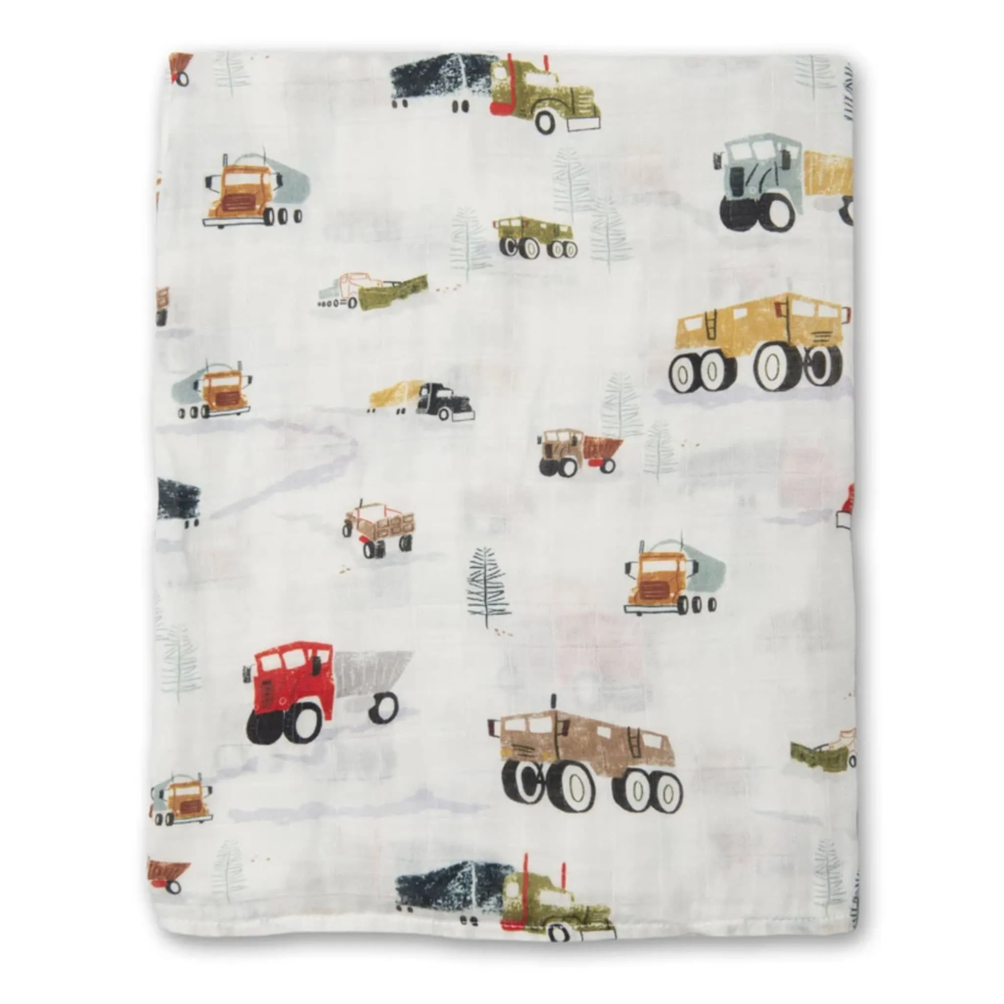 Loulou Lollipop Couverture Mousseline Bambou - Camion