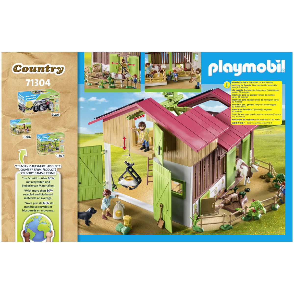PLAYMOBILPLAYMOBIL   Country 71304 Grosser Bauernhof