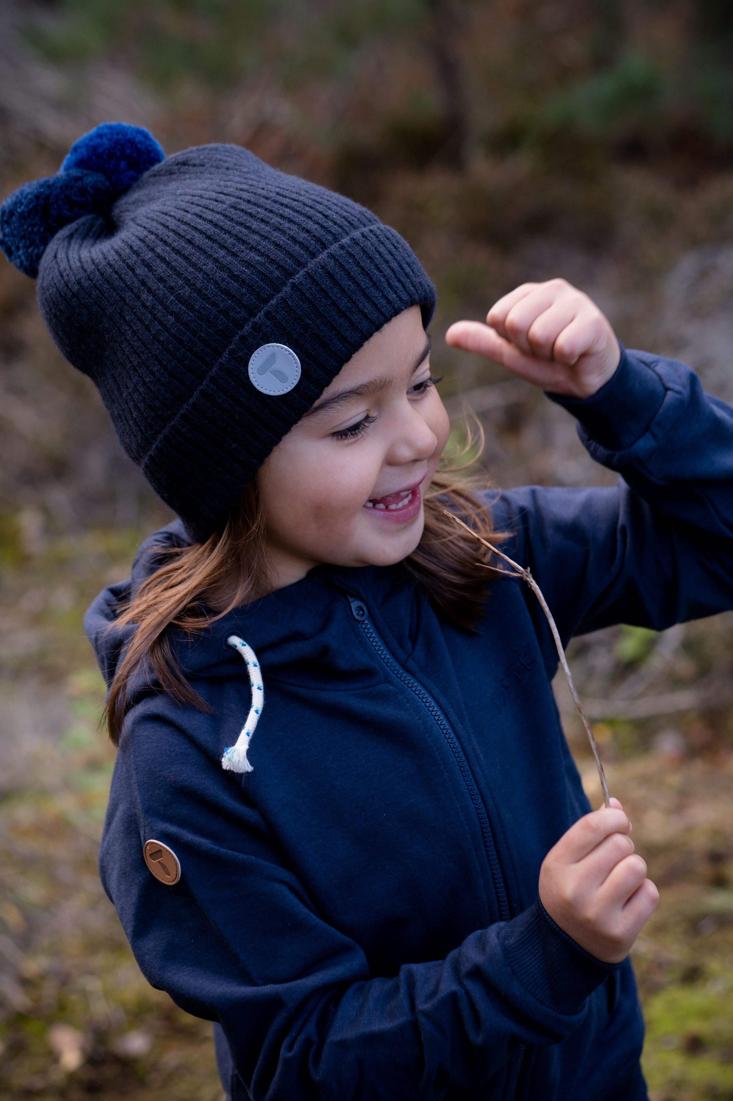 Tufte Puffin Zip Hoodie Barn/JR<br>Comfy hettejakke med zip til barna!
