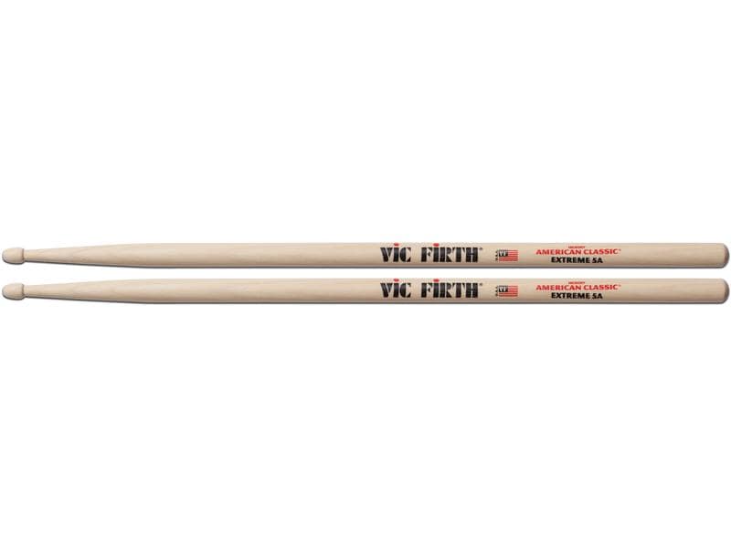 Vic Firth Drumsticks X5A – 1 Paar Mehr Leistung und Reichweite