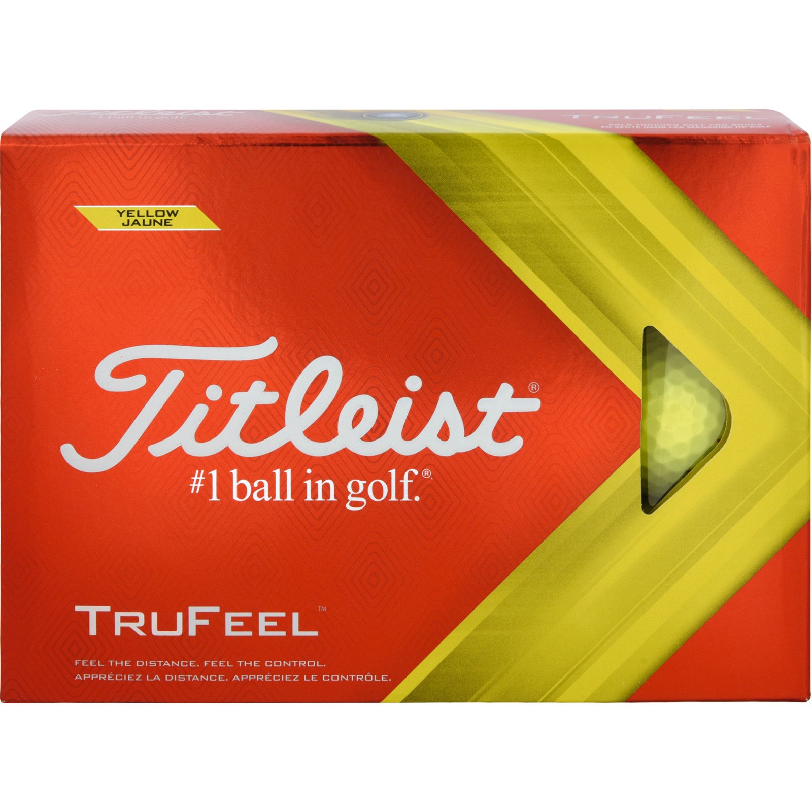 Titleist Trufeel Golfbälle gelb