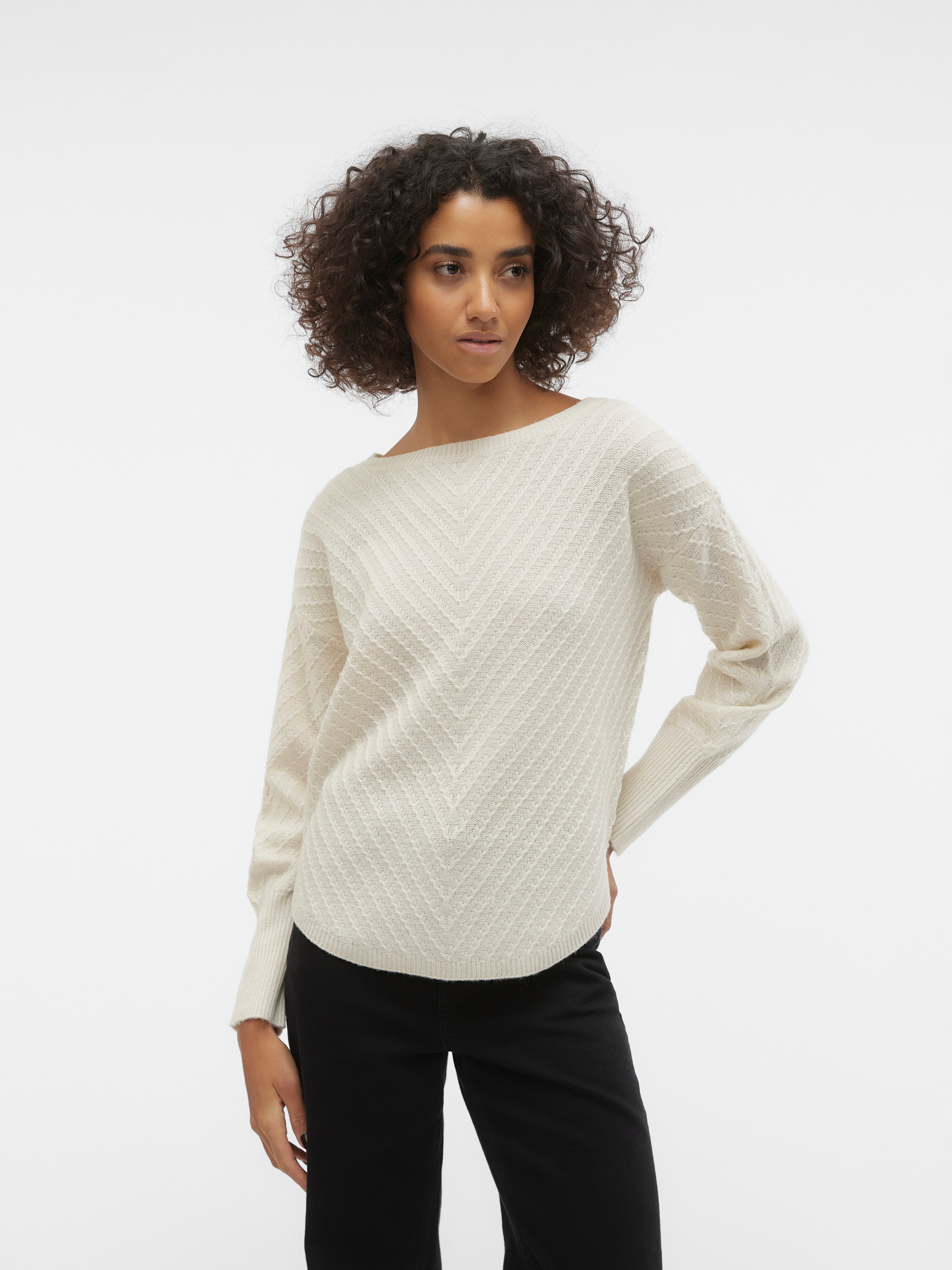 VMANJASTINNA Gebreide pullover