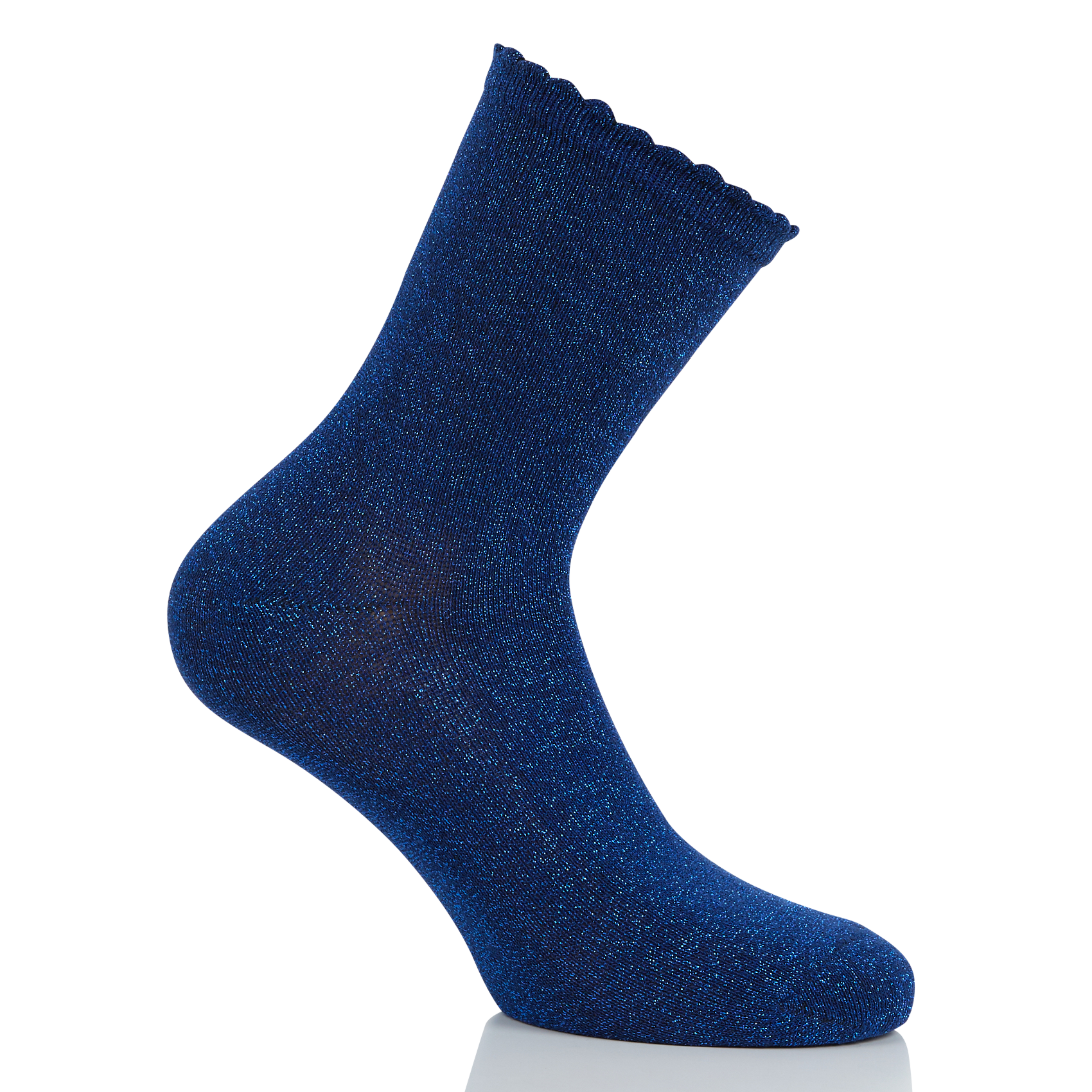 SEBBY - Chaussettes en coton bio mélangé | Bleu