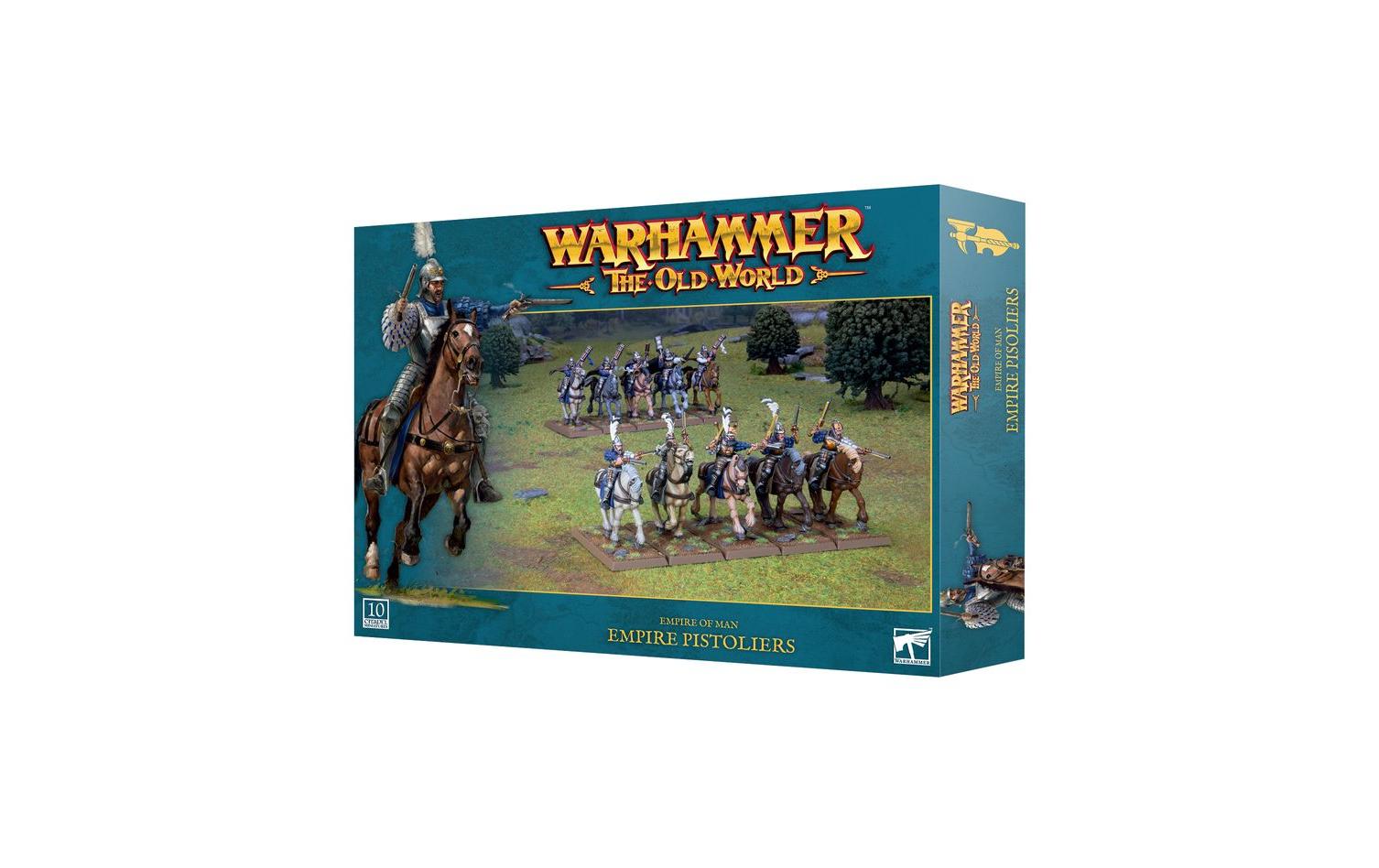 Warhammer Old World Empire Of Man: Empire PistoliersWarhammer Old World Imperiale Pistoliere – Bausatz