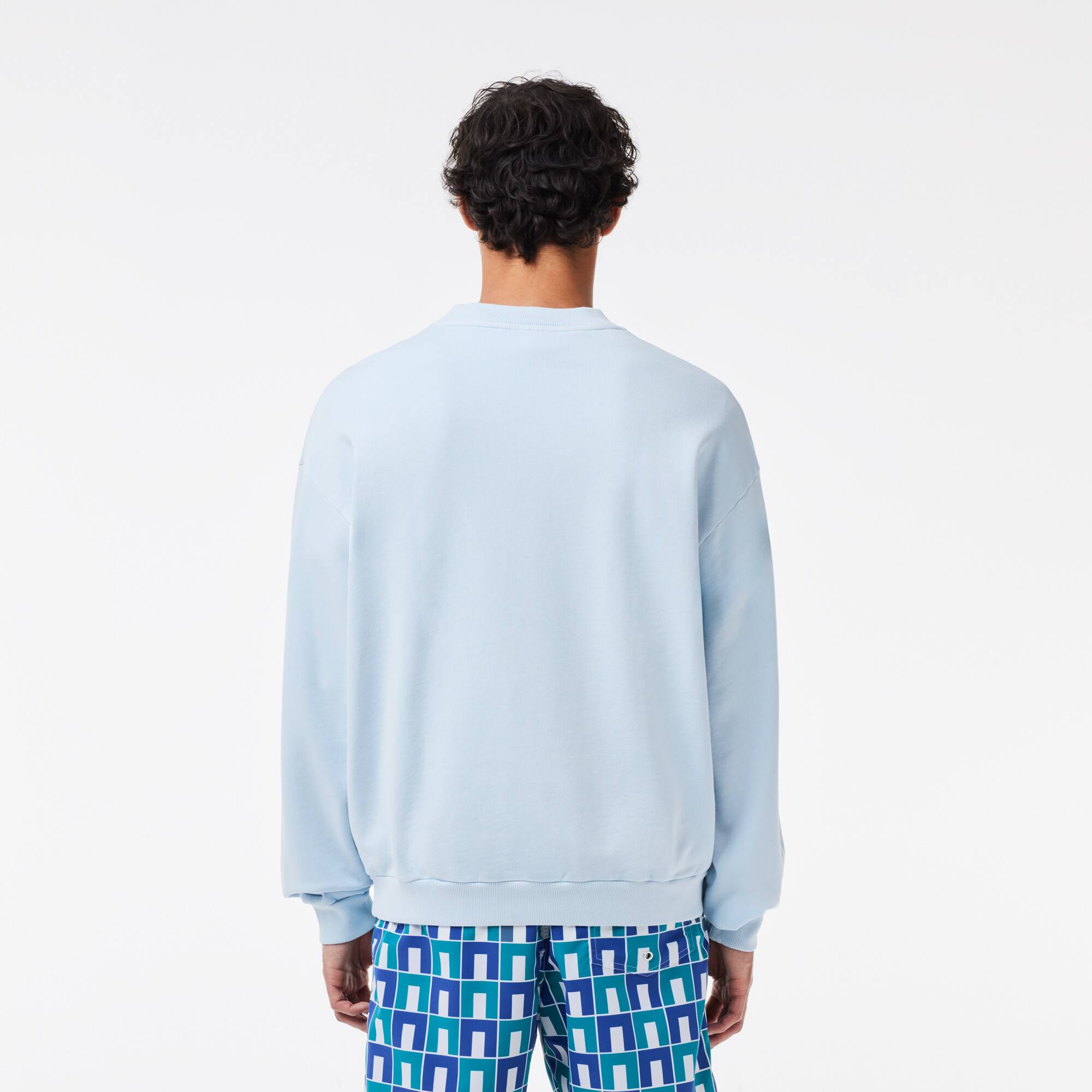 Jogging-Sweatshirt mit natürlicher Färbung Sweatshirts - Blau - Lacoste - Herren