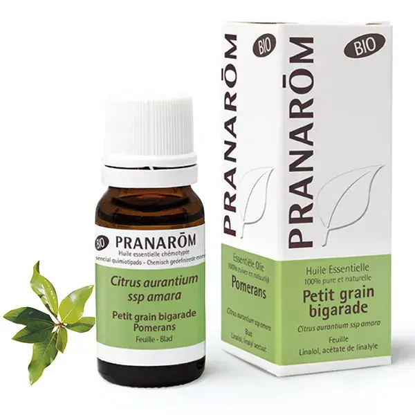 Óleo Essencial de Petitgrain Bigarade Orgânico Pranarom 10ml