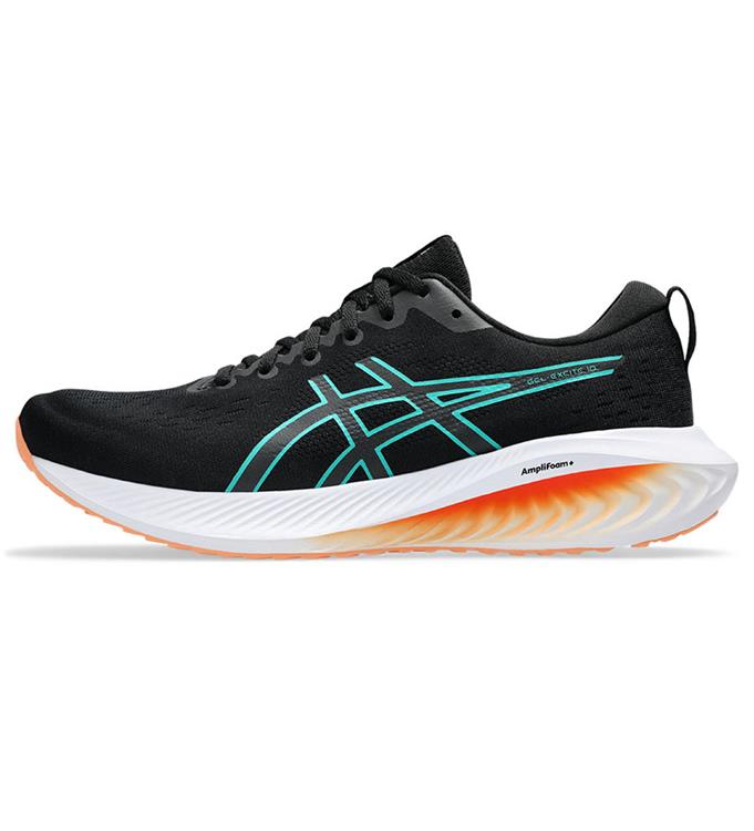 ASICS GEL-EXCITE 10 1011B600 BLACK-WAVE-TEAL