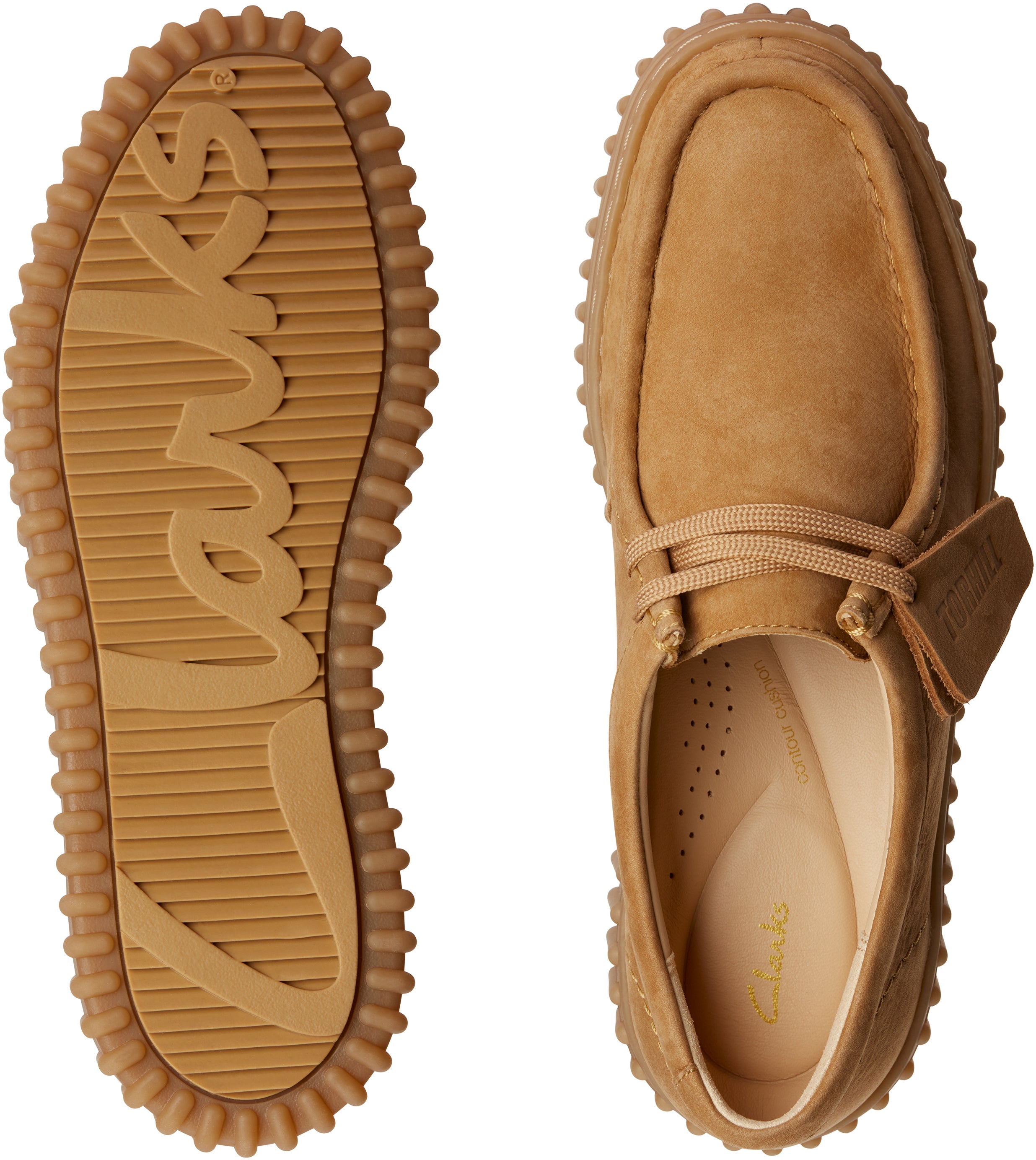 Clarks  Torhill Bee sko - Light Tan Nubuck