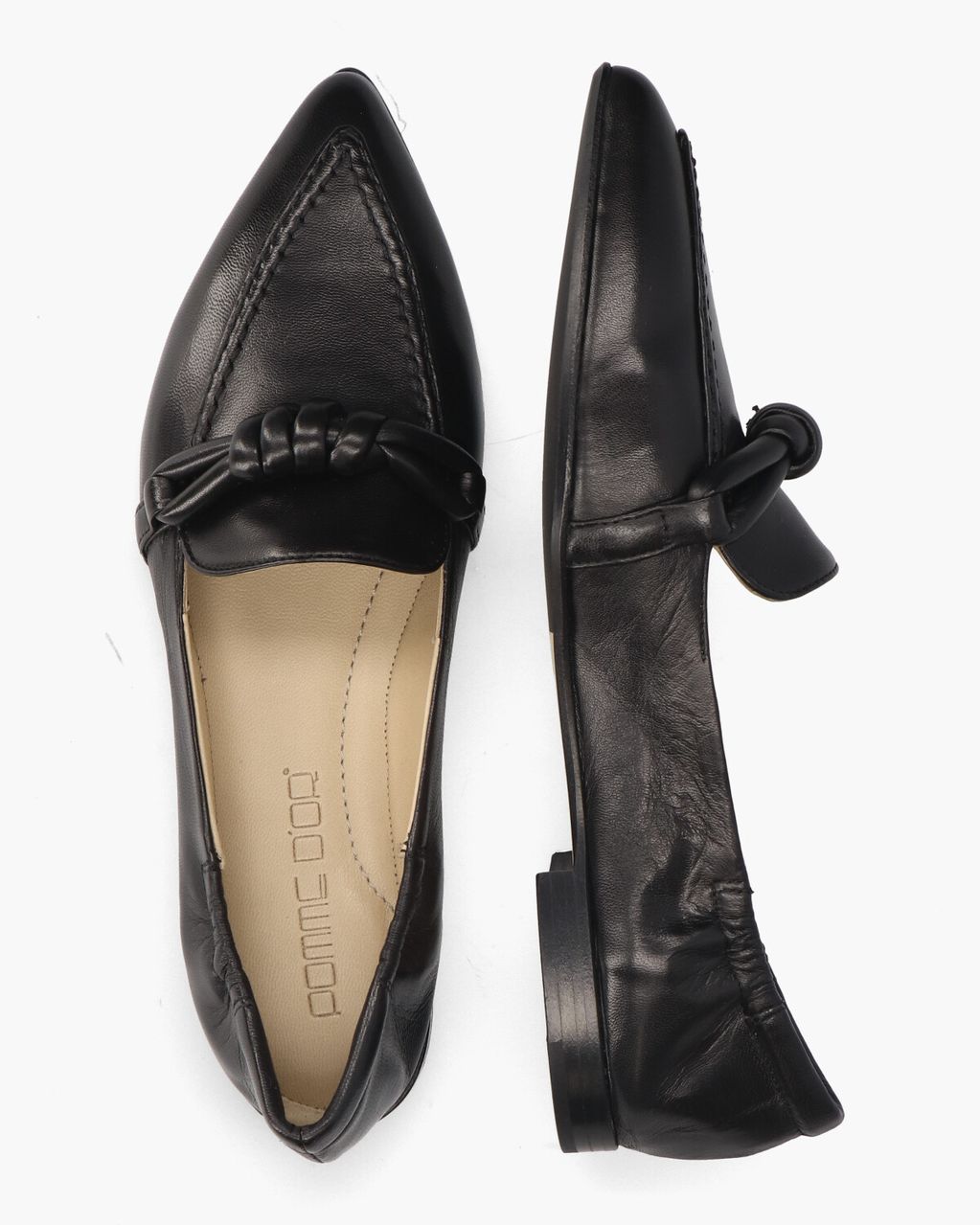 Pomme D'or Grace 1044 Zwart Damesloafers