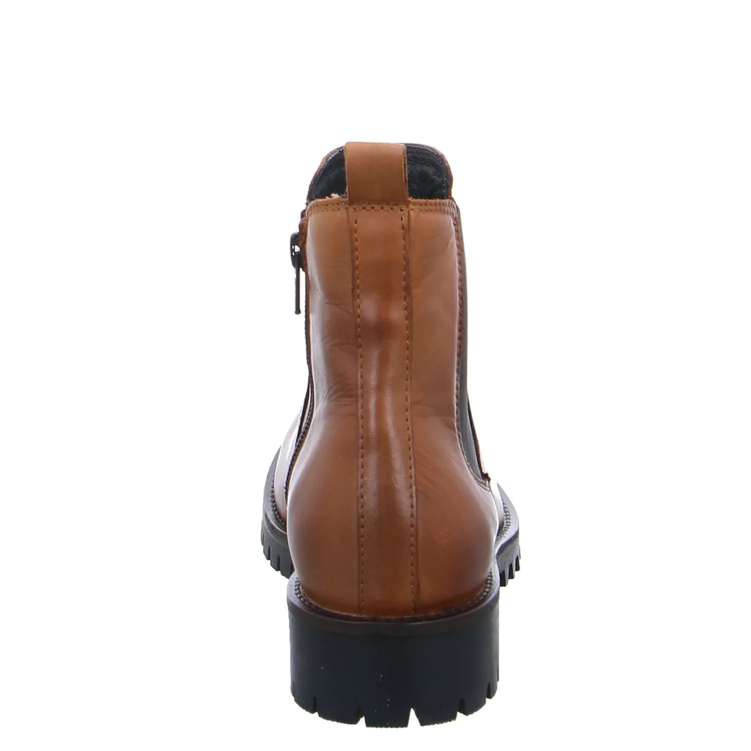 SCHUHENGEL Boot Cognac Leder