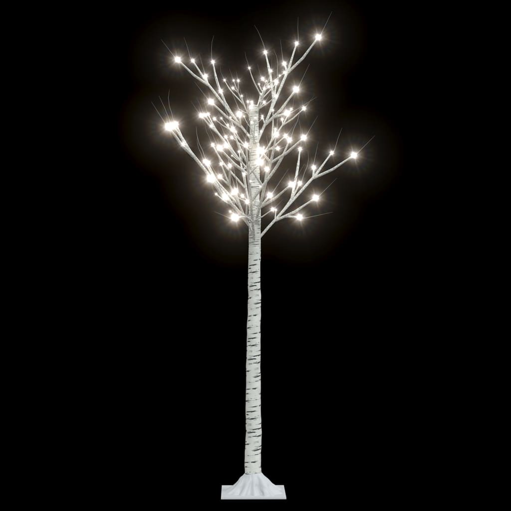 Sapin de noël 140 led blanc froid saule 1,5 m int/ext