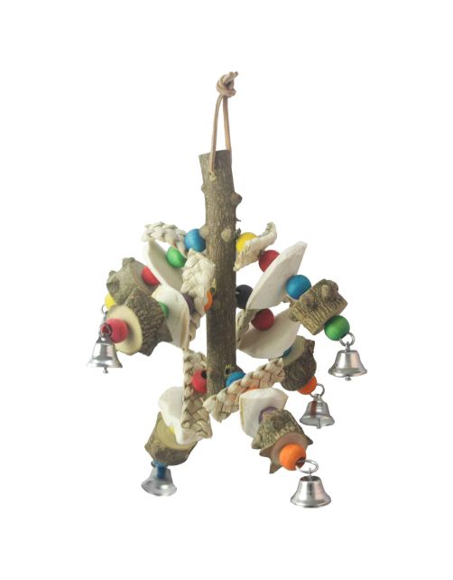 Sky Pet Products Spanish Dave Toy - Vogelspeelgoed - per stuk