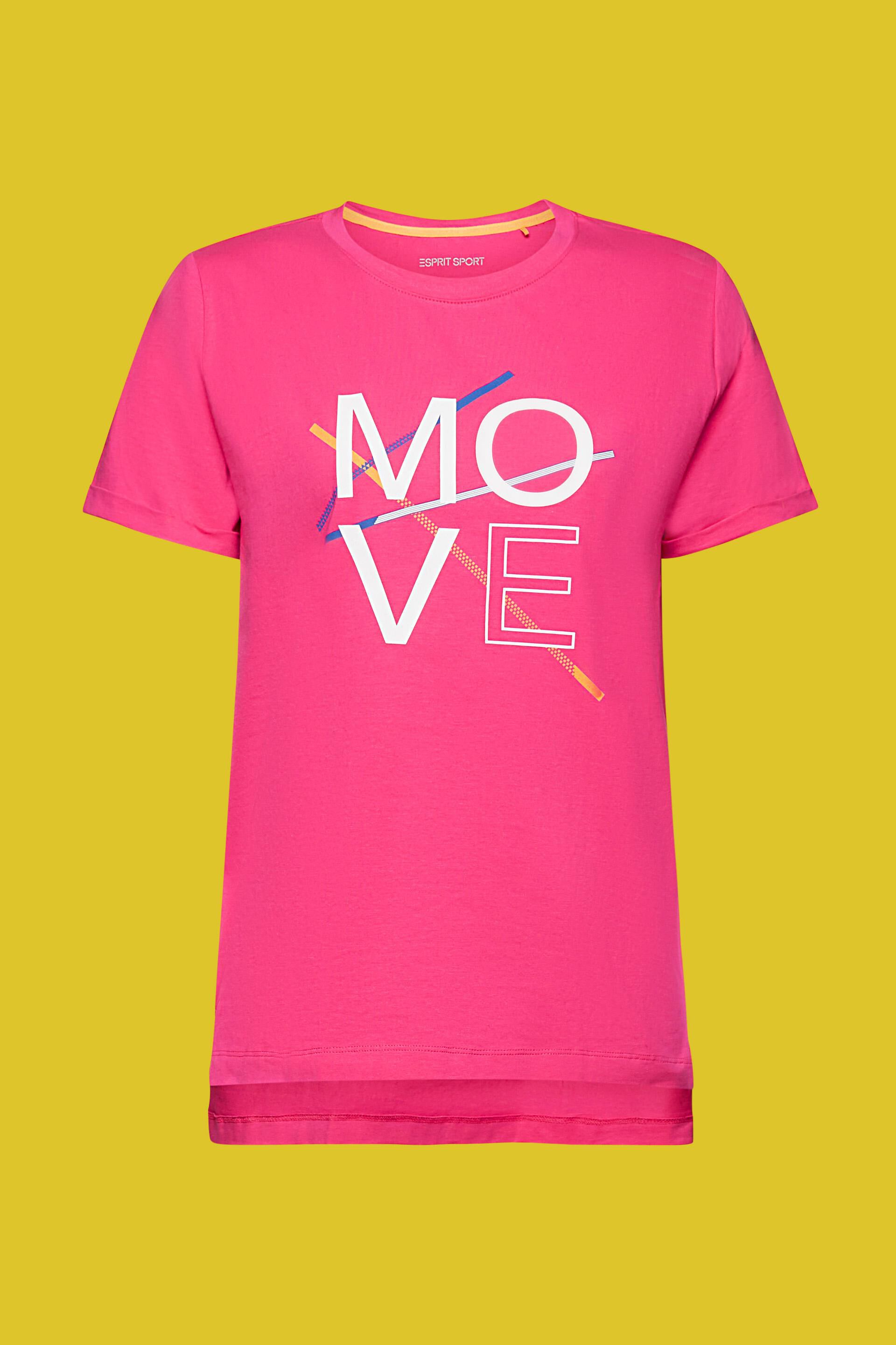 T-shirt en coton d’allure sportive