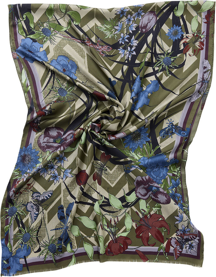 Bella Ballou LIVING GARDEN ZIGZAG Scarf 162