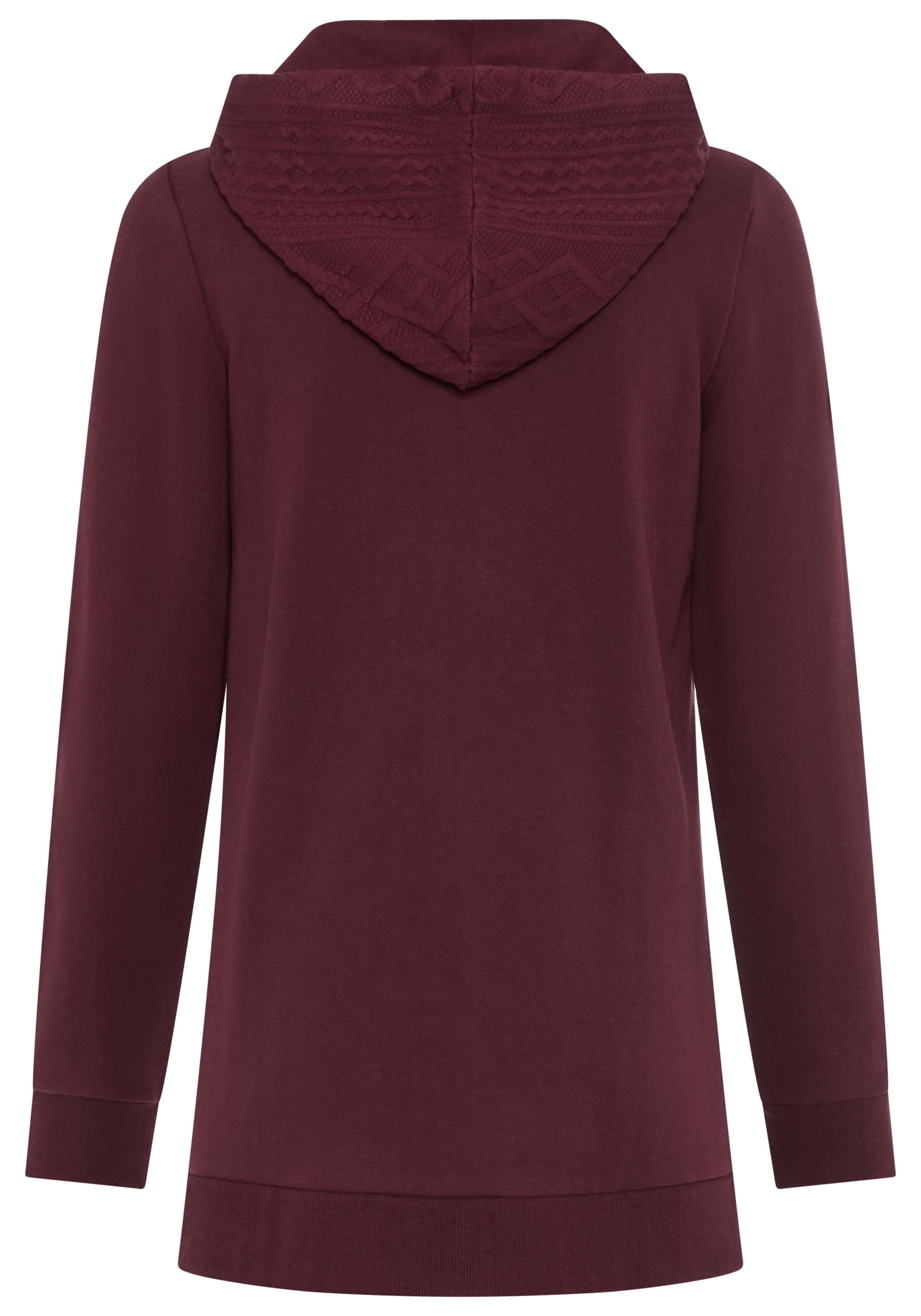 KangaROOS Kapuzensweatjacke , mit Zopfmusterdetails