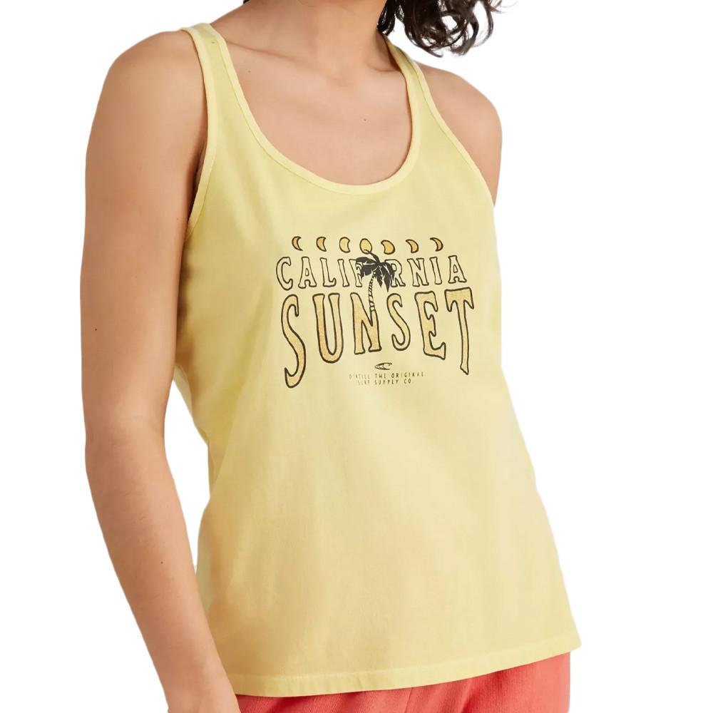 O'Neill Débardeur Jaune Femme O'Neill Sunrise Tanktop