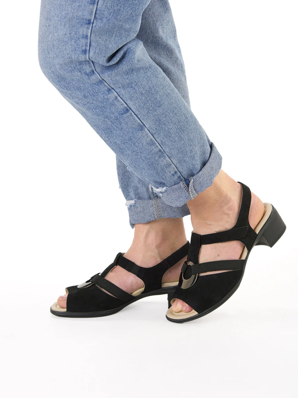 Sandalette Lugano schwarz