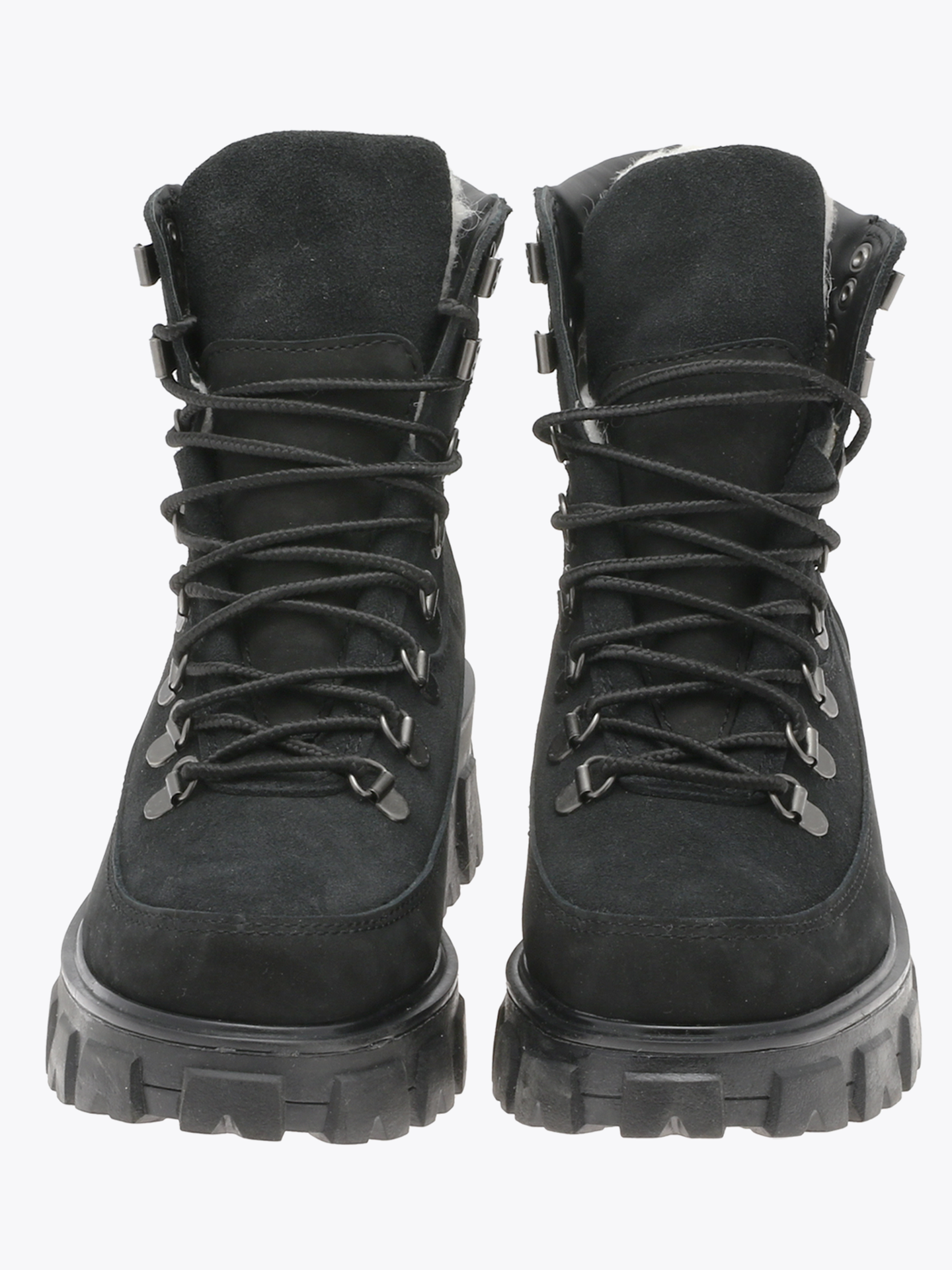 Leather Combat Boot Warm
