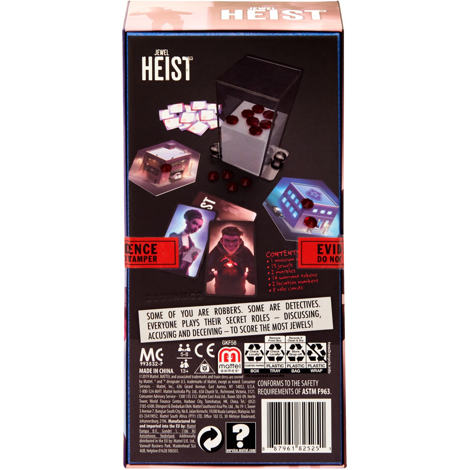 Mattel Games Brettspiel Jewel Heist