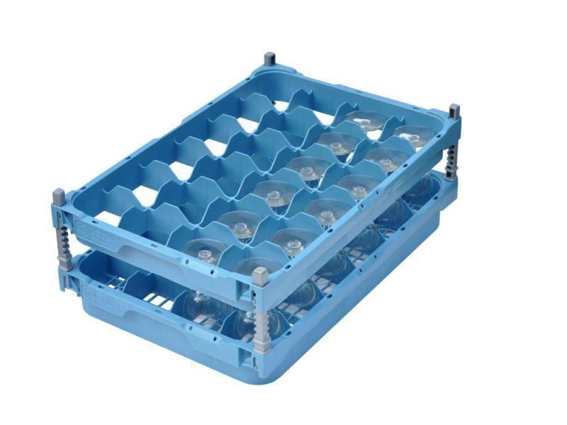 Utz Glasmanager Set 24 Fächer Blau zu RAKO 3-201 Manager-Set für Glas Ø 68-80 mm