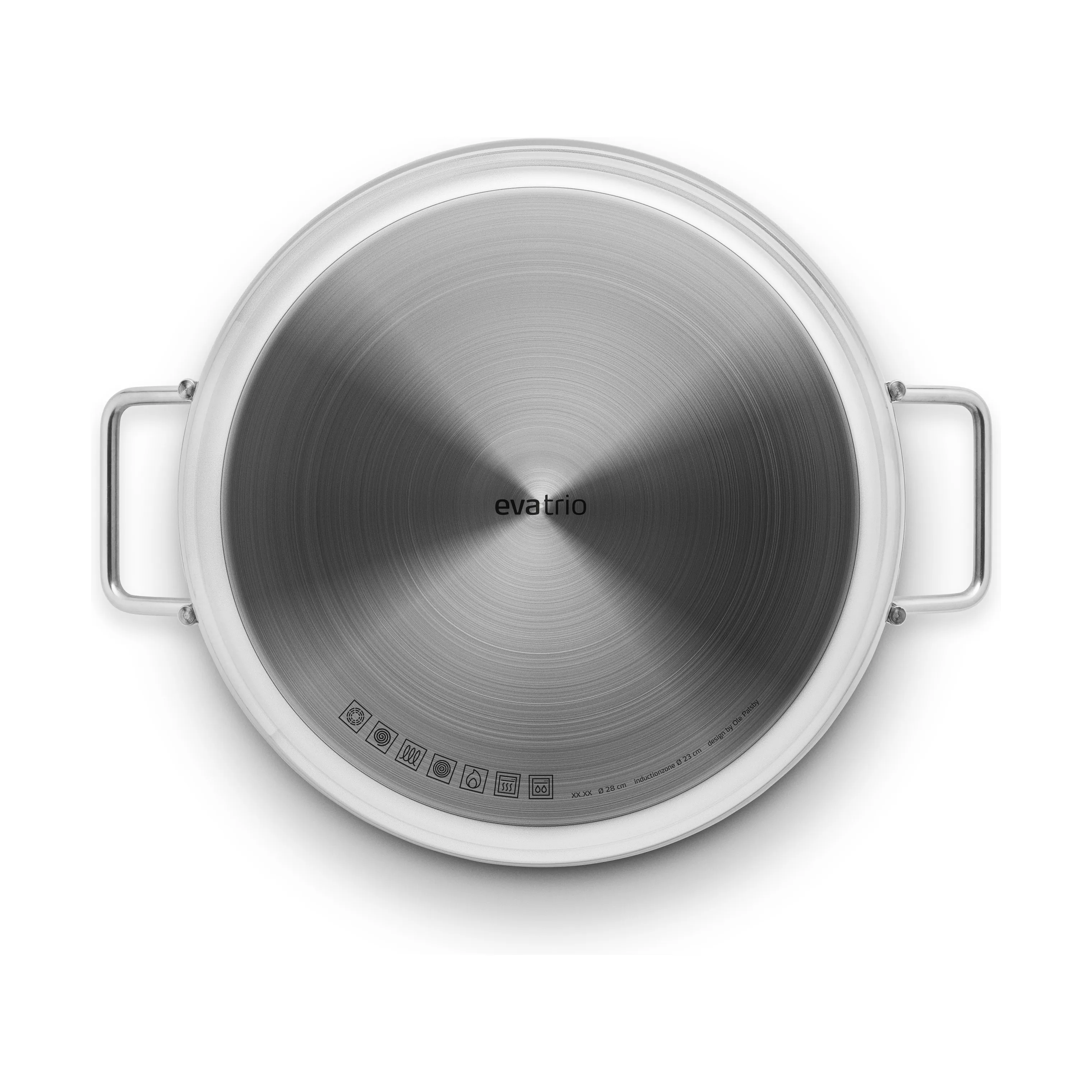 Eva Trio Stainless Steel Sautergryde