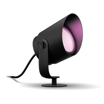 Philips Hue XL-tuinspot Lily zwart - wit en gekleurd licht 15W - LowVolt
