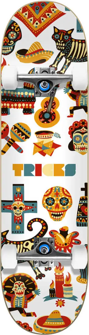Tricks Muertos Komplet Skateboard - Skateboards | SkatePro