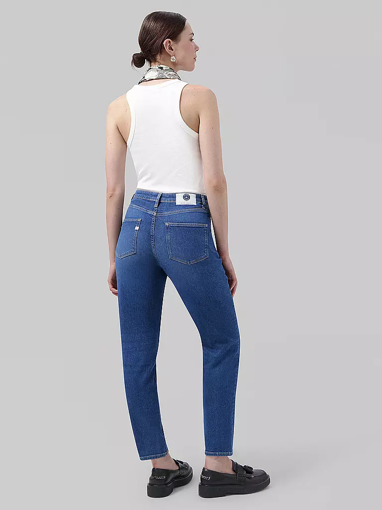 MUD JEANS Jeans Tapered Fit MAMS blau