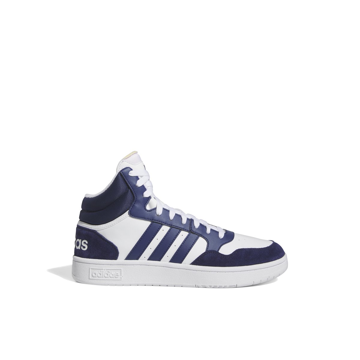 ADIDAS-Hoopsmid-tb.-Baskets de basketball - Talon plat - Gris Clair