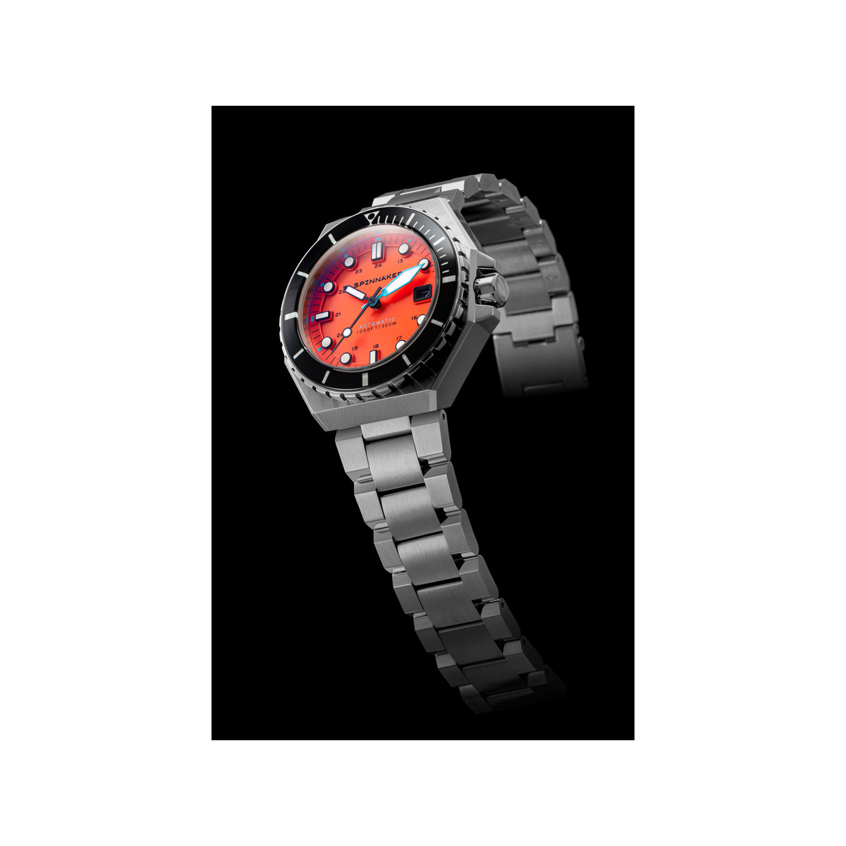Montre SPINNAKER Dumas homme automatique bracelet acier argent