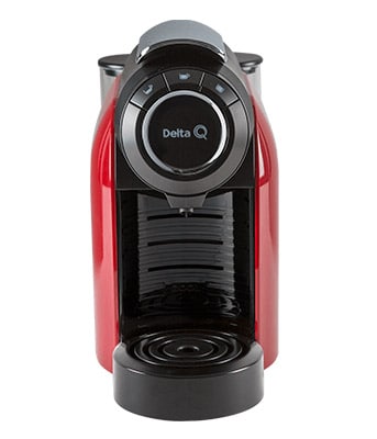 Machine à capsules Delta Qool Evolution Rouge + Offre cadeau