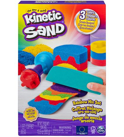 Kinetic Sand Sands?t - 383 gram - Regnbue