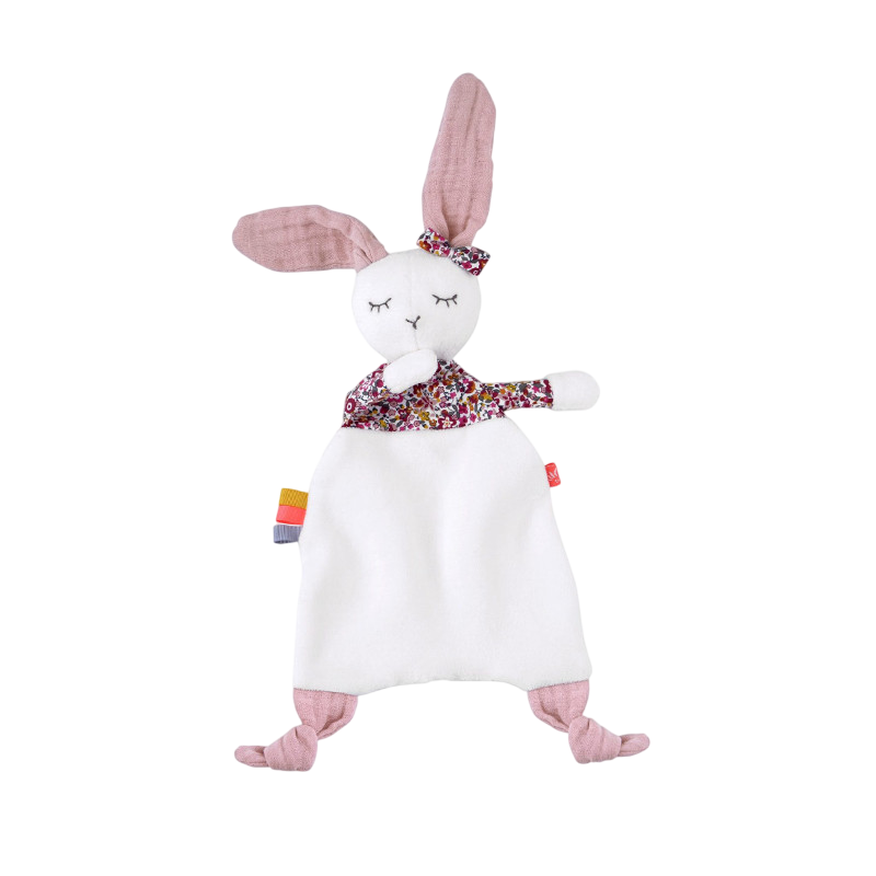 Schmusetuch Hase Rosa