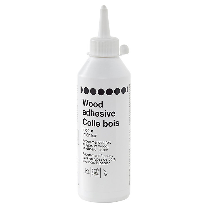 Colle à bois intérieur blanche 250g