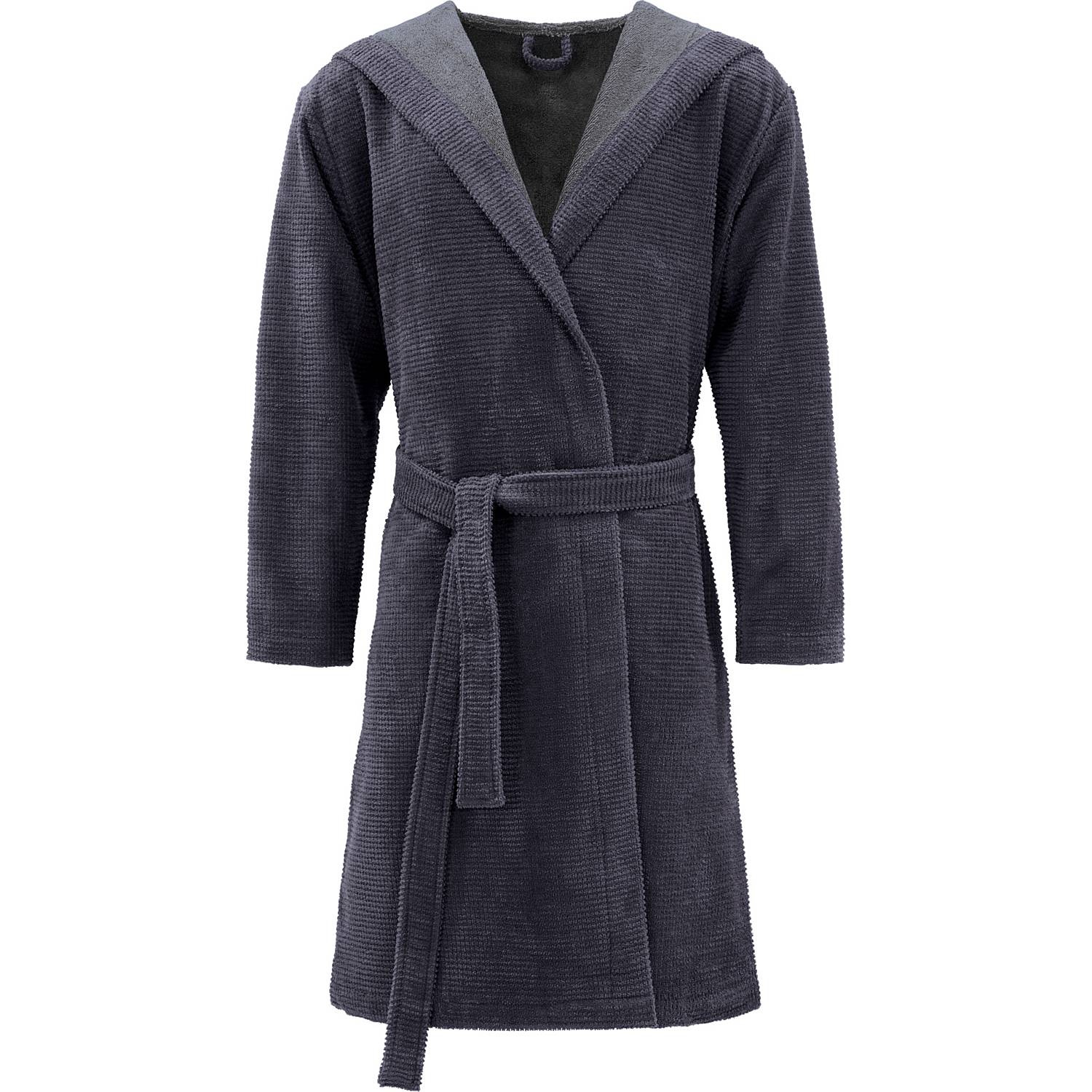 Erwin Müller Velours-Jacquard Unisex-Bademantel 