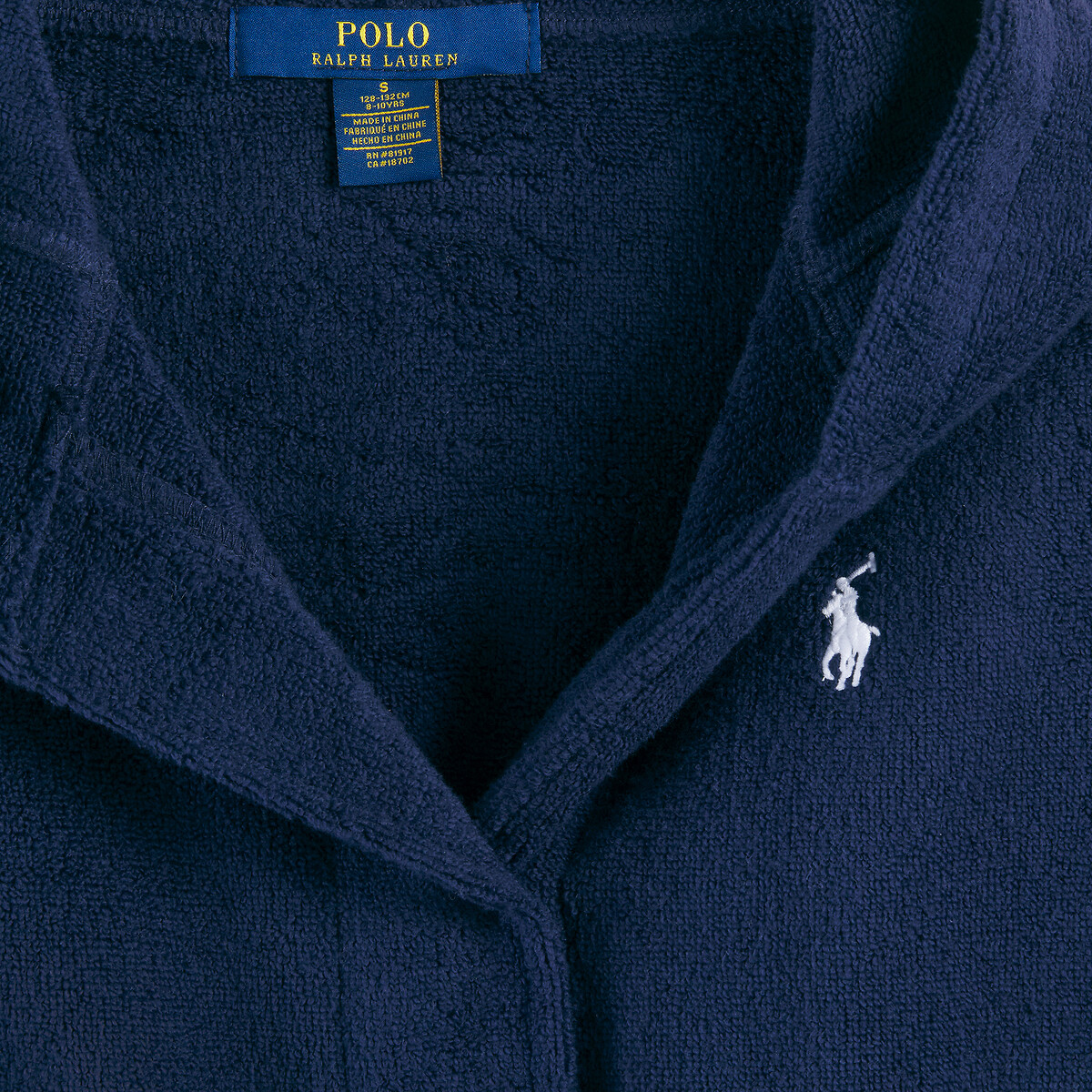POLO RALPH LAUREN<br>Roupão com capuz