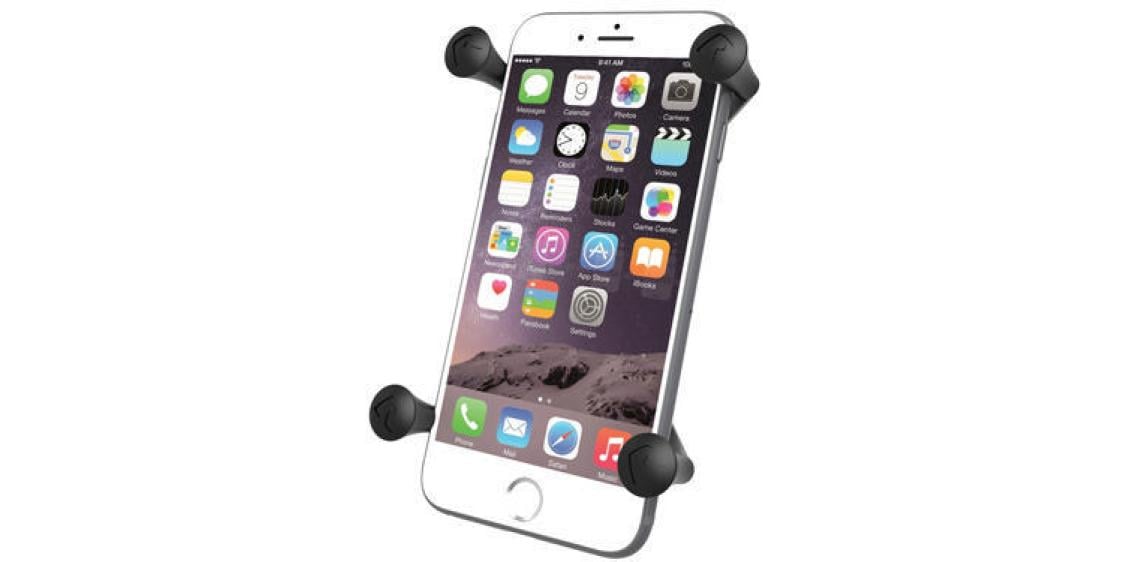 RAM Mounts Smartphone-Halterung X-Grip RAM-HOL-UN10BU Universal Smartphonehalterung, Top