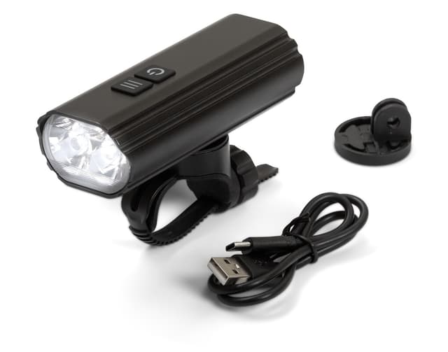Cykelstrålkastare Cross 1800 USB 2xT6