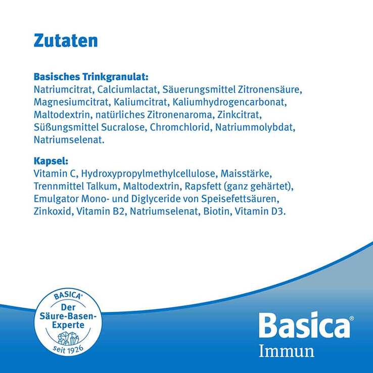 Basica Immun Trinkgranulat + Kapsel , 30 St