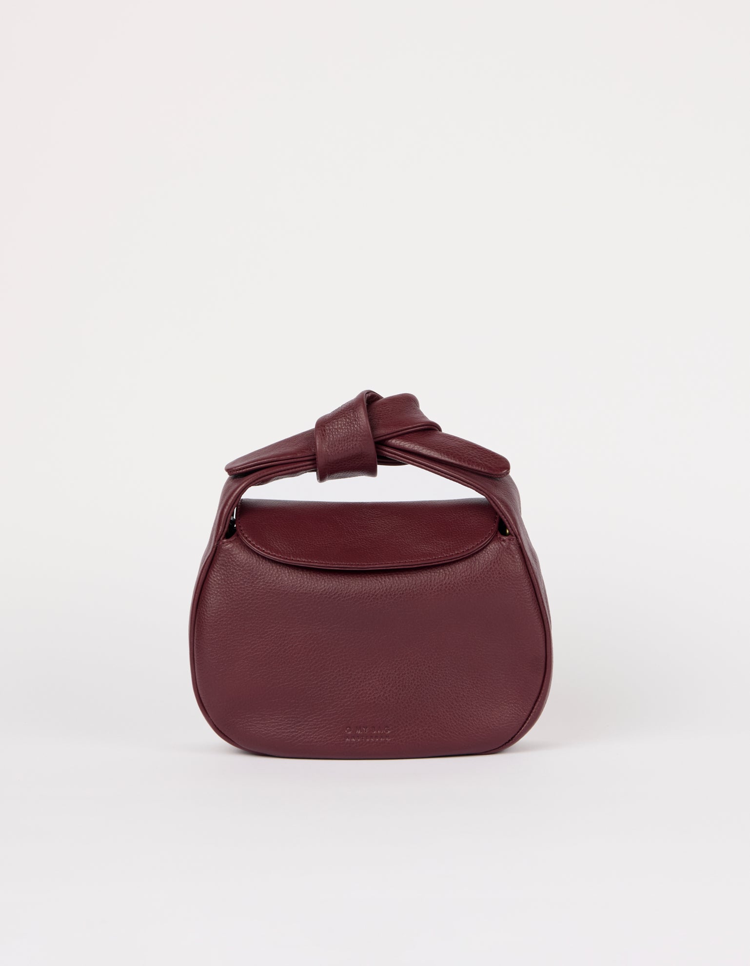 Coco Croissant - Dark Cherry Soft Grain Leather