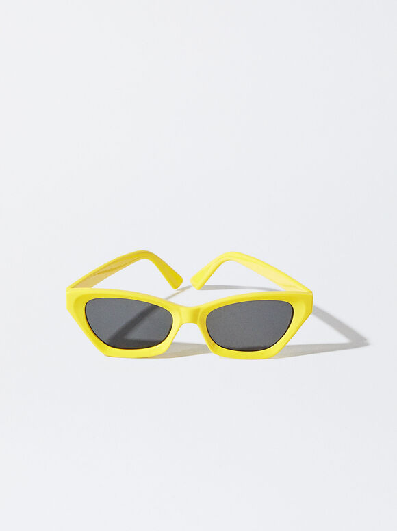Óculos de Sol Olho de Gato - Amarelo