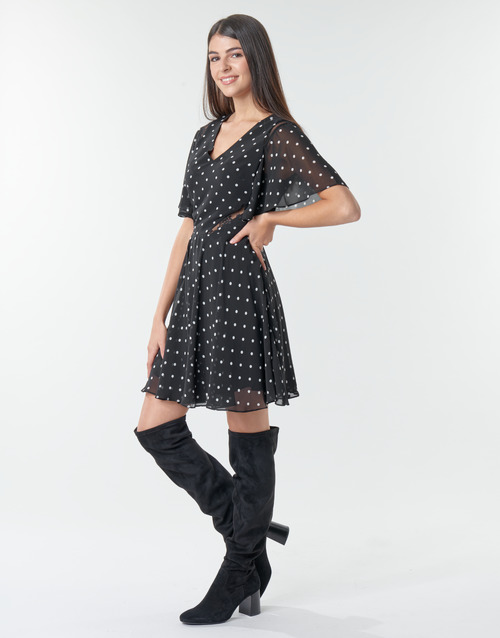 Guess - ELLA DRESS - Noir / Blanc