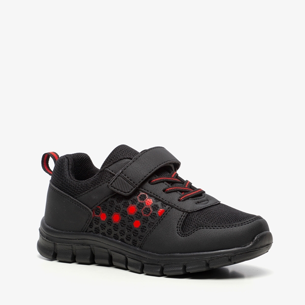 Blue Box jongens sneakers zwart/rood