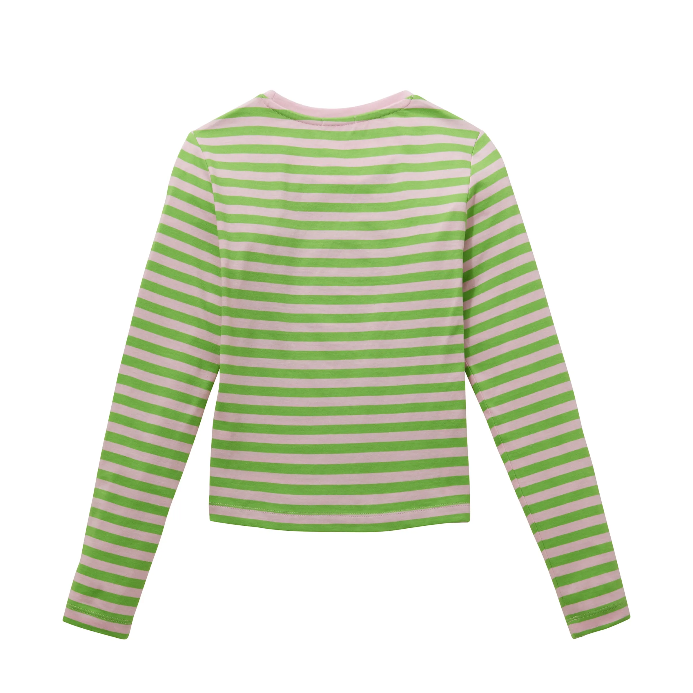 Mädchen Langarmshirt mit Streifen
