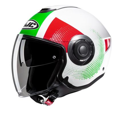 Casque Hjc I40N - PYLE - Blanc / Vert