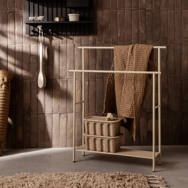 Ferm Living - Dora Handtuchhalter, cashmere