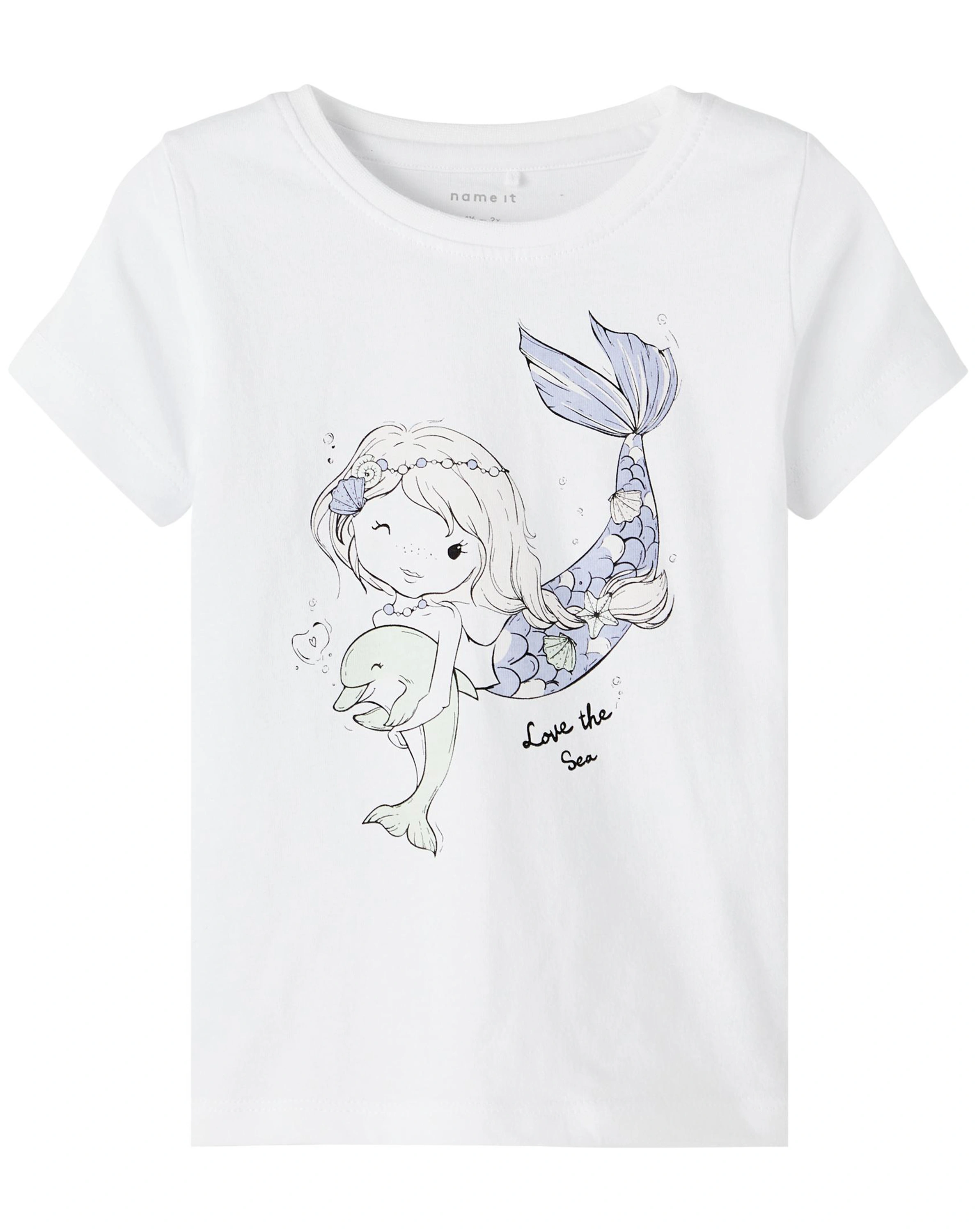 T-Shirt NMFZUZANO mit Farbwechsel in bright white